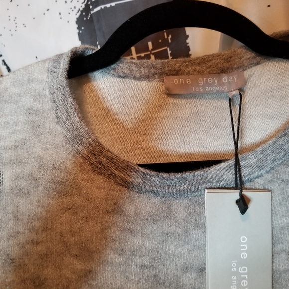 One Grey Day Cassie Layered Sweater - Picture 4 of 13